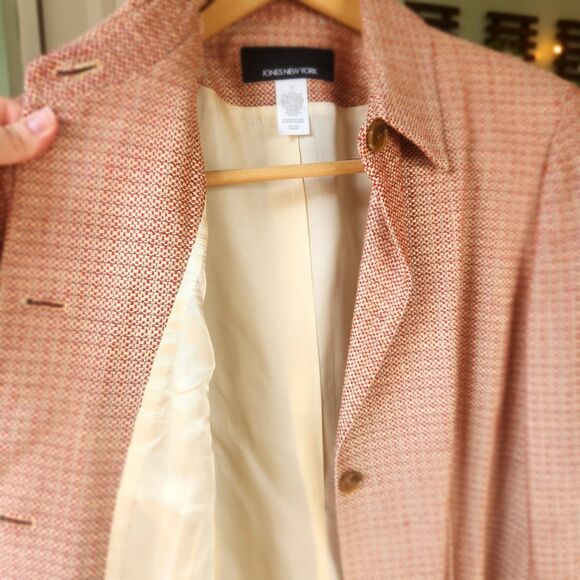 Jones New York Petite Barbados Collection Blazer Size 12 MSRP $199 - Picture 14 of 16
